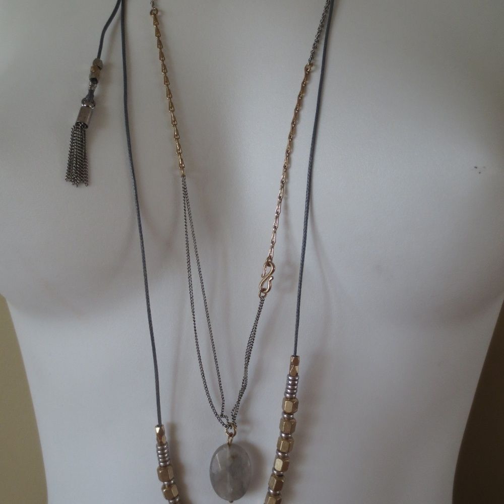 Nordstrom Treasure and bond Semi Precious Necklace